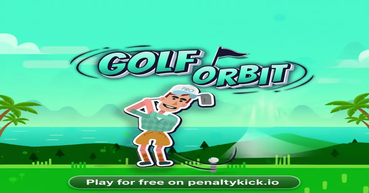 Gameplay screenshot of Golf Orbit